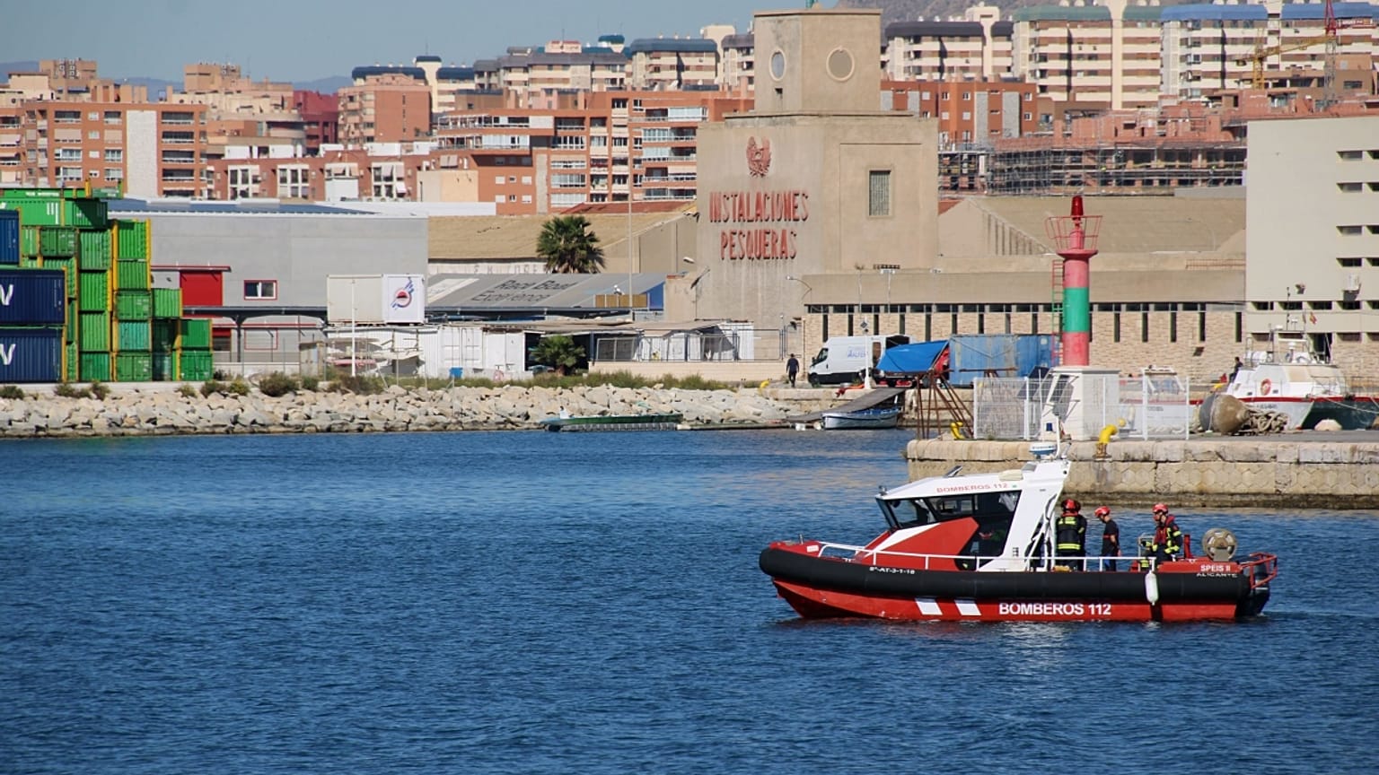 Embarcación de rescate del Speis en Alicante