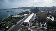 FILE - General view of the the Baku circuit during the Formula One Grand Prix of Europe in Baku, Azerbaijan, on Sunday, June 19, 2016.