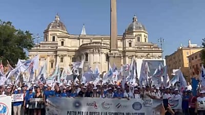 Demonstration by law enforcement and defence forces in Rome, 18/07/2026