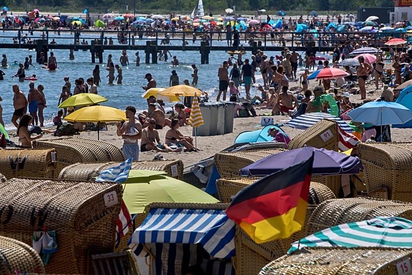 Weniger Hitze als Mitte Juli wird in Travemünde erwartet