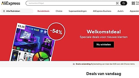AliExpress is an online retail service owned by the Alibaba Group