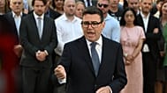 Burnham gave a speech to staff and the media outside Number 10 Downing Street. 20 July, 2026