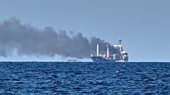 A tanker hit in Black Sea