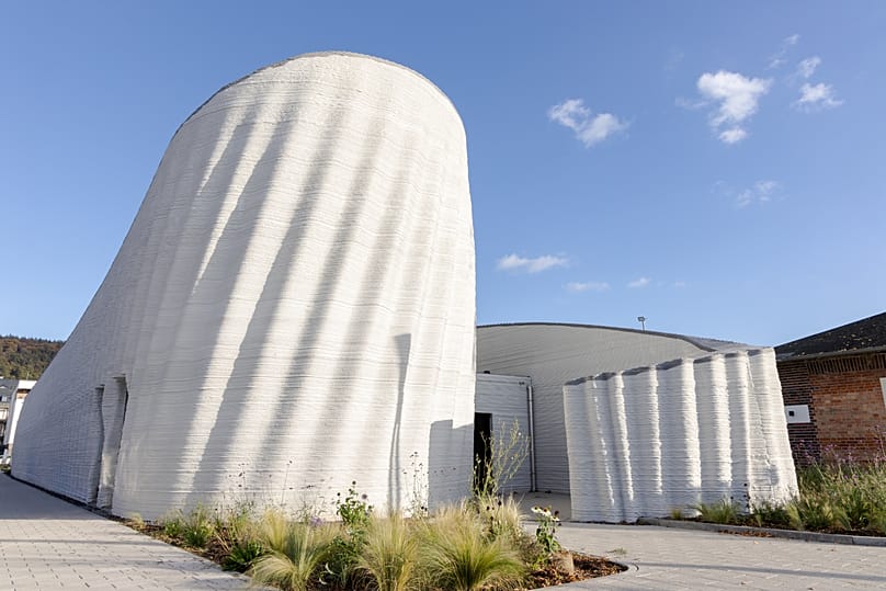 Mit 54 Metern Länge ist das Wavehouse das größte 3D-gedruckte Gebäude Europas,