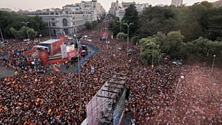 Spain celebrates World Cup glory
