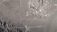 تاسیسات نطنز و جاده منتهی به کوه کلنگ