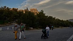 Az Akropolisz bejárata (archív felvétel)
