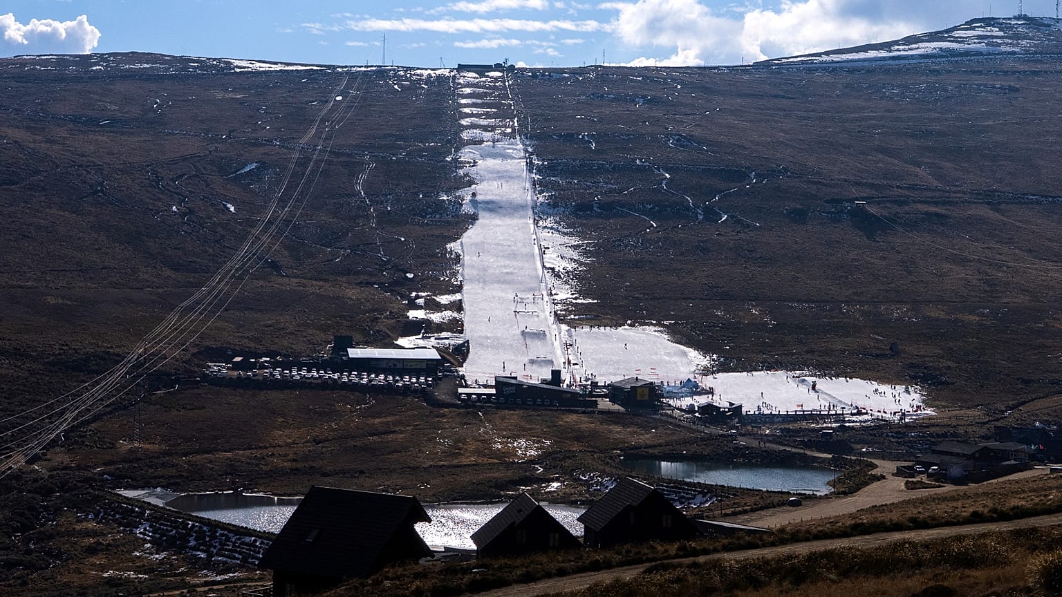La station de montagne Afriski, à Maluti, au Lesotho, le samedi 11 juillet 2026.
