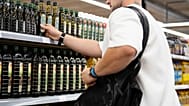 Robo en un supermercado