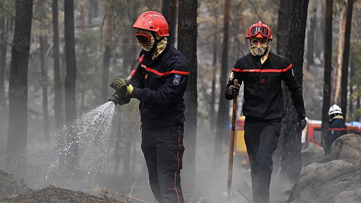 France suffers record wildfire destruction by mid-July France suffers record wildfire destruction by mid-July