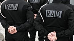 Des membres du RAID (Recherche, Assistance, Intervention, Dissuasion), unité d’élite de la police nationale française