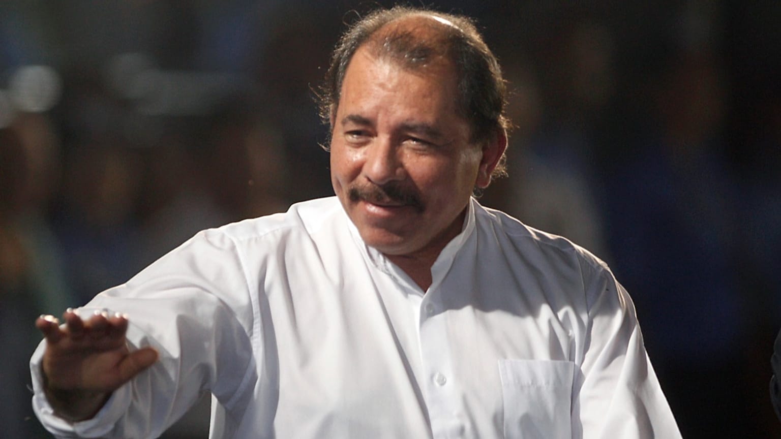 ARCHIV: Nicaraguas Präsident Daniel Ortega bei einer Feier in Managua, Nicaragua, am 5. September 2011.