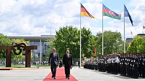 Aliyev visits Berlin to deepen energy and trade ties with Germany
