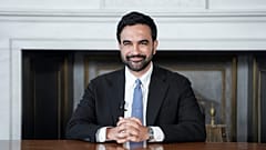 El alcalde de Nueva York, Zohran Mamdani pronuncia un discurso en el Ayuntamiento el viernes tres de julio de 2026 en Nueva York.