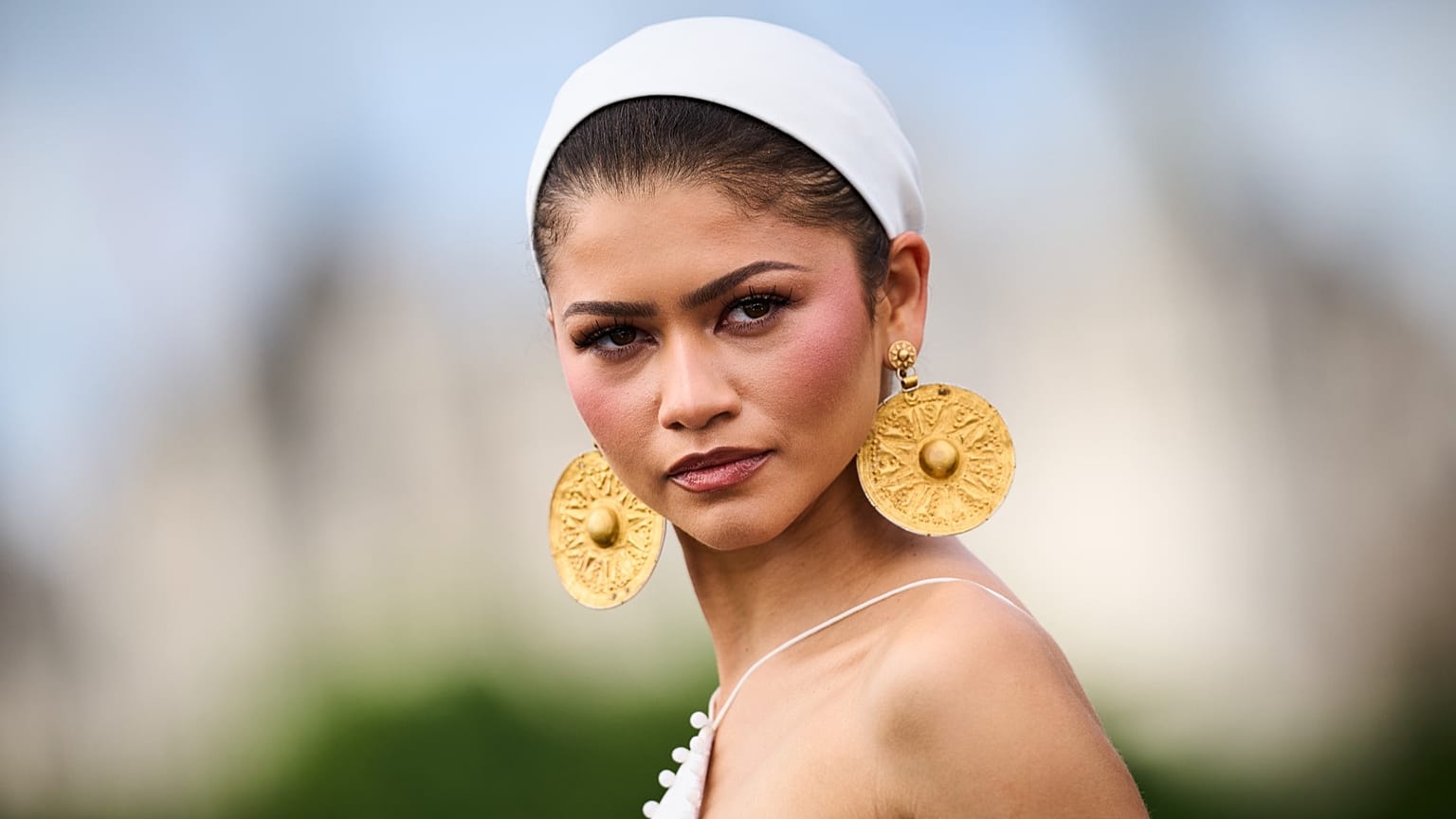FILE: Zendaya poses for photographers upon arrival at the photo call for the film 'The Odyssey' in London, 5 July 2026