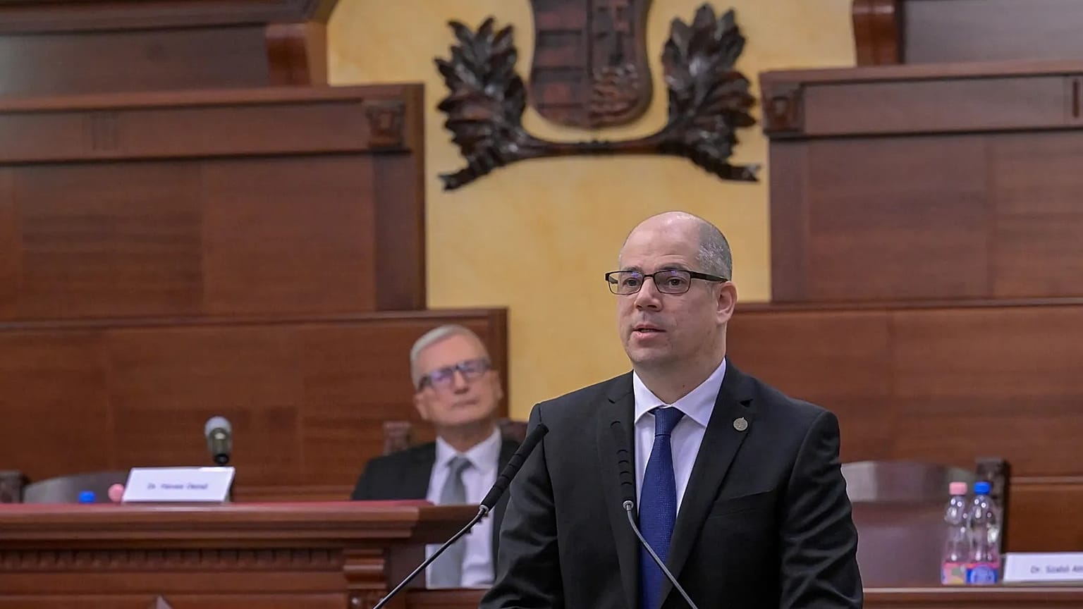 Gábor Bálint Nagy at the ceremony marking the Day of Hungarian Lawyers at the Hungarian Curia on 29 November 2025