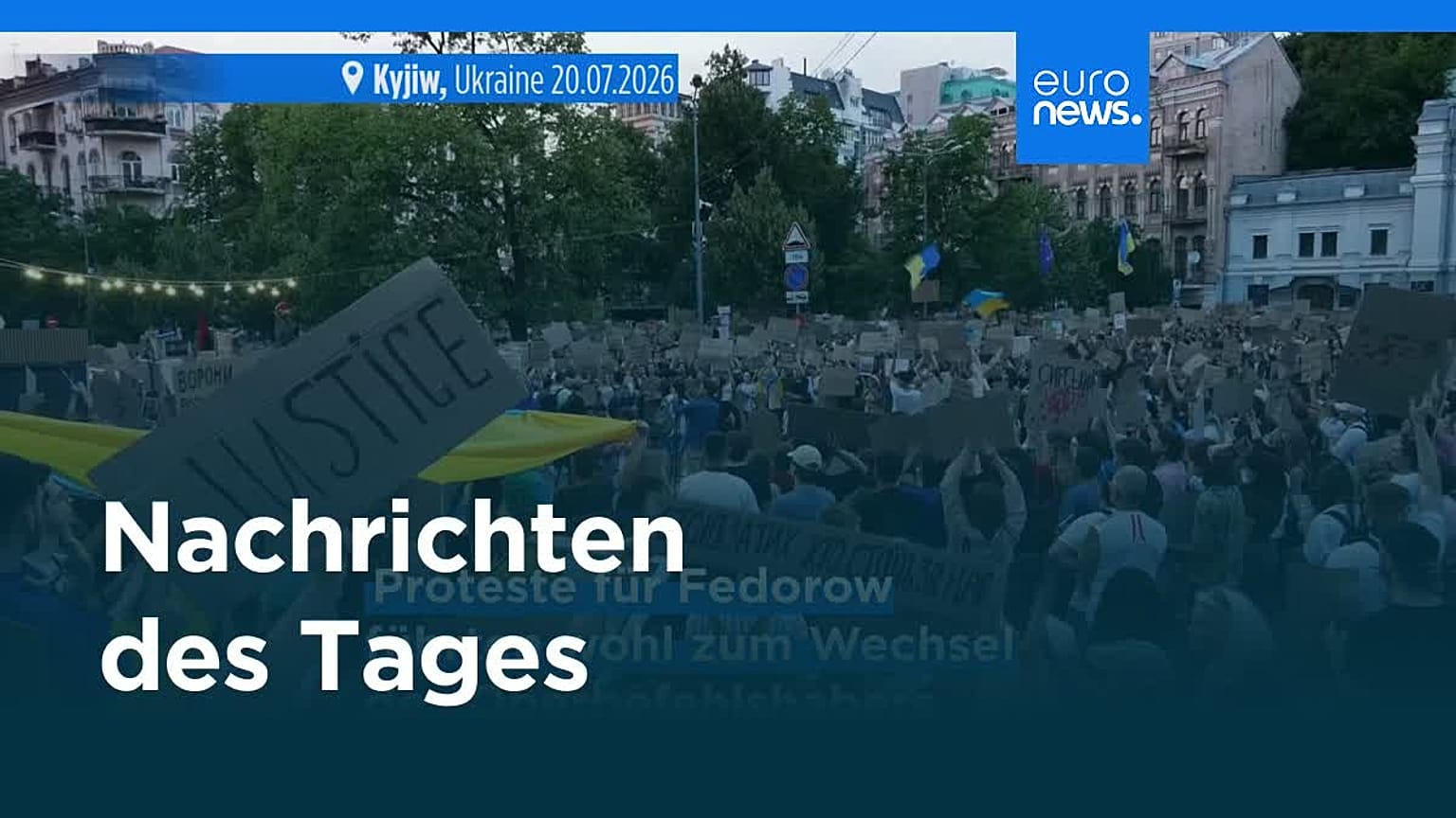Nachrichten des Tages | 22. Juli 2026 - Abendausgabe