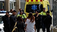 Imagem de arquivo de uma ambulância a socorrer uma emergência em Espanha