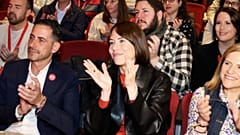 Diana Morant, durante un acto del Partido Socialista del País Valencià
