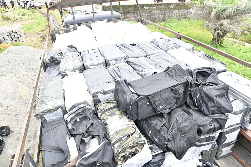 A photo showing drugs seized by the Liberian National Police on 21 July 2026. Credit: Liberian National Police/Facebook.