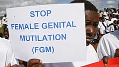 Kadın sünnetine karşı protesto gösterisi / Kenya 