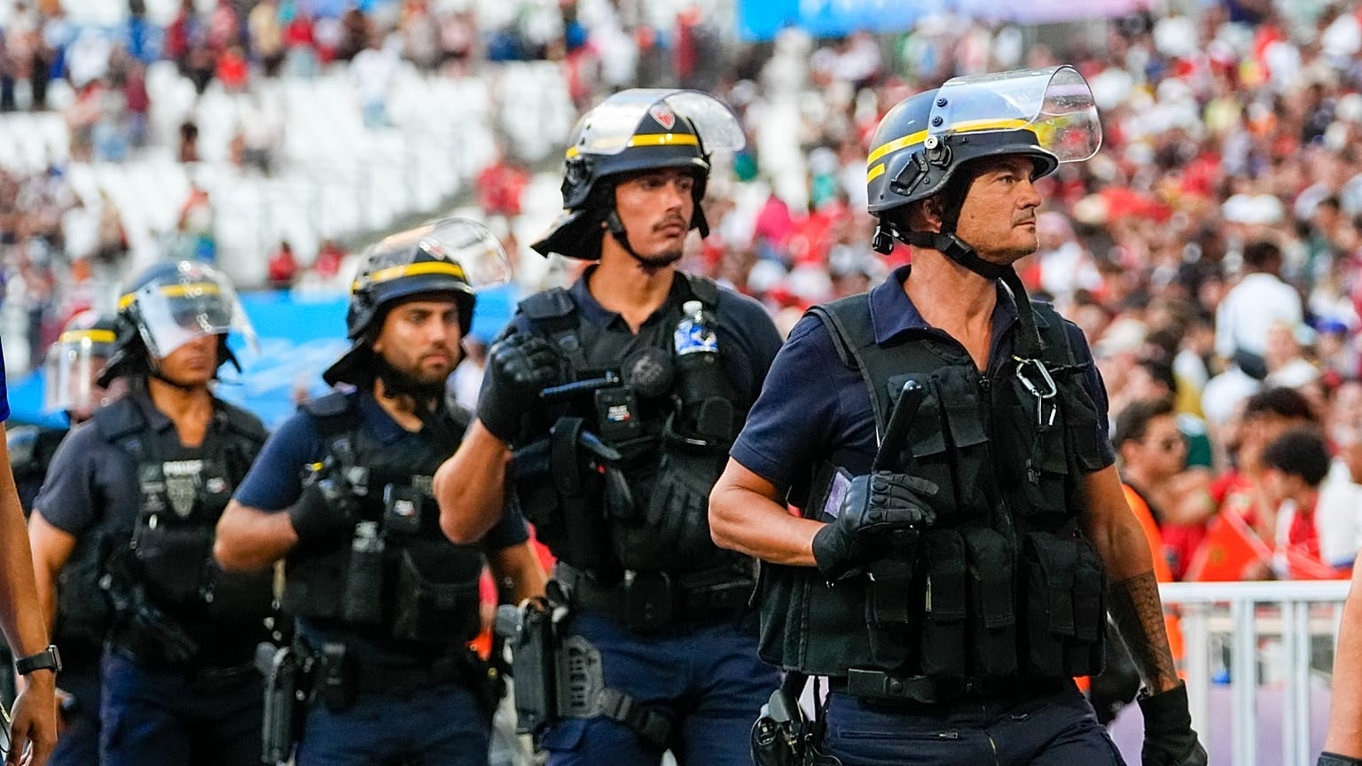 الشرطة في مدينة مرسيليا