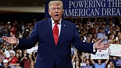 Donald Trump szerdán beszédet mond egy középiskolában a georgiai Mariettában