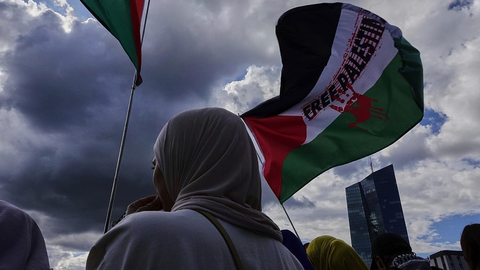 مئات الأشخاص يشاركون في مظاهرة مؤيدة لفلسطين في فرانكفورت بألمانيا، السبت 30 أغسطس 2025