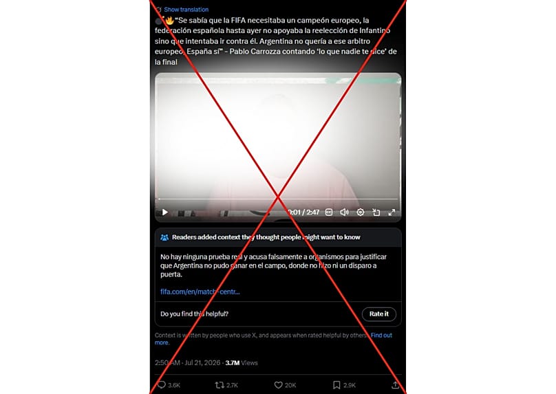 There is no evidence for this conspiracy