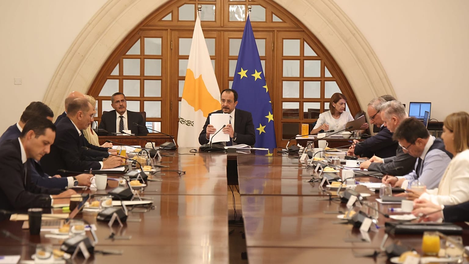 Συνεδρίαση Εθνικού Συμβουλίου της Κύπρου