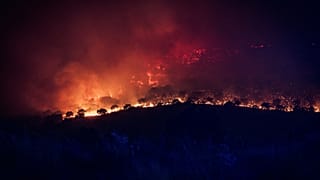 Incendio en Almorox, el 22 de julio de 2026.