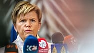 Latvian Foreign Minister Baiba Braze.