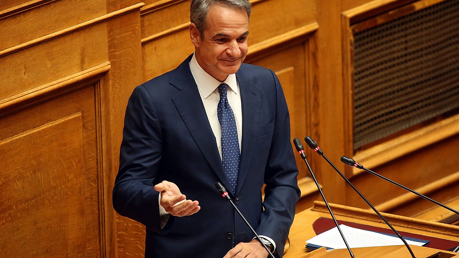 Ο πρωθυπουργός της Ελλάδας Κυριάκος Μητσοτάκης