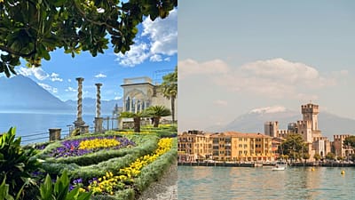 Beide ziehen seit der Römerzeit Urlauber an. Im 19. Jahrhundert entwickelt sich der organisierte Tourismus an beiden Ufern zu einem wichtigen Geschäft.