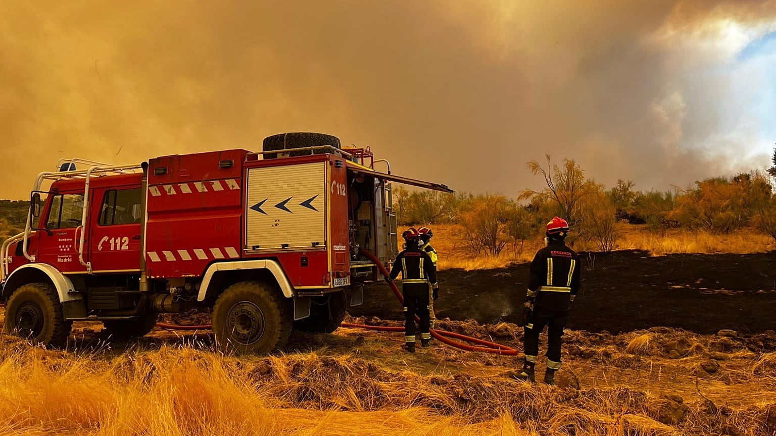 Bomberos de la Comunidad de Madrid, 24 de julio de 2026