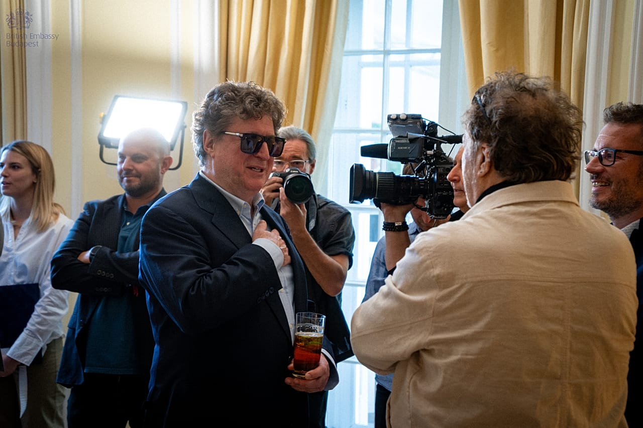 Denis O'Reid at the event