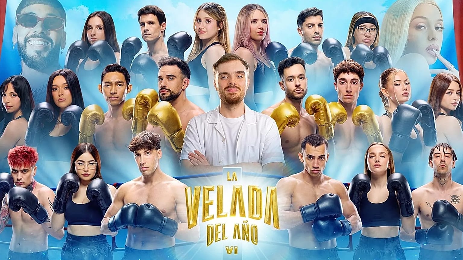 Los boxeadores de La Velada del Año VI