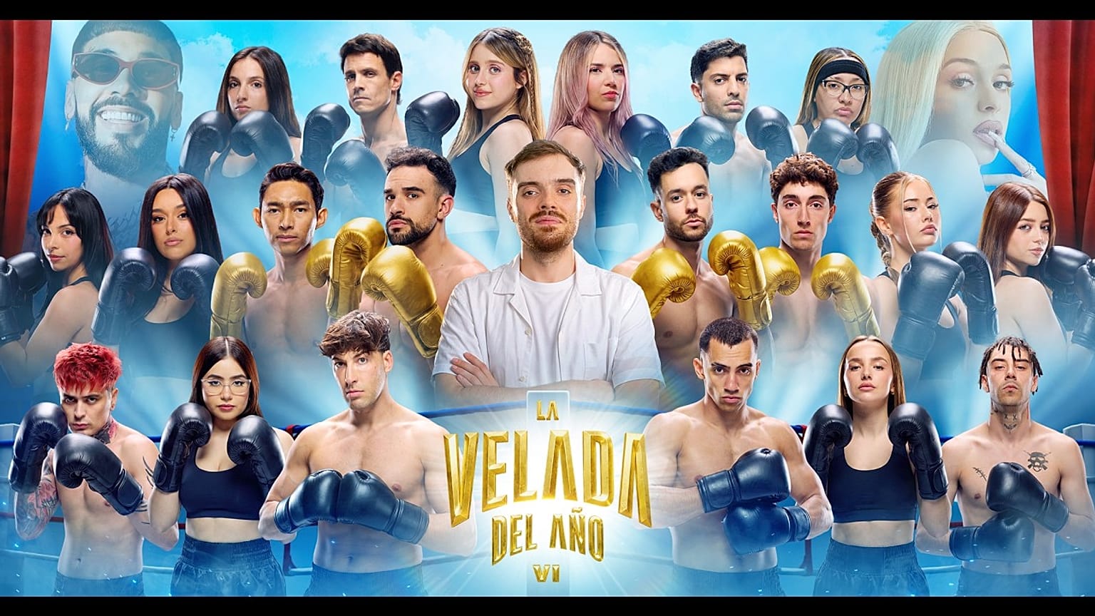 Los boxeadores de La Velada del Año VI