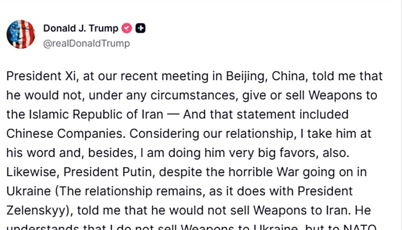 Truth Social RealDonaltrump