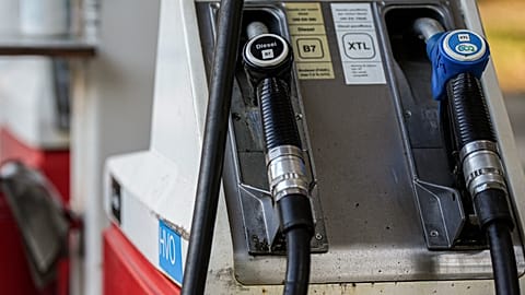 Petrol station in Italy