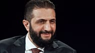 أحمد الشرع، الرئيس السوري للمرحلة الانتقالية، يبتسم خلال قمة "كونكورديا" السنوية في نيويورك، يوم الاثنين 22 سبتمبر 2025. 