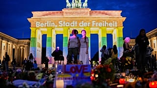 Brandenburger Tor am Wochenende des CSDU 