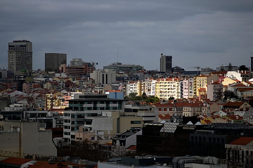 A view of Lisbon's buildings, Monday, 27 February 2023.