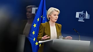 Ursula von der Leyen, president of the European Commission.