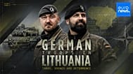 German troops in Lithuania