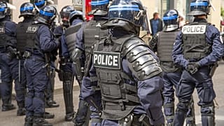 Policías franceses.