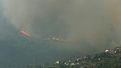 Incêndio nos arredores de Castro Daire, quinta-feira, 19 de setembro de 2024.