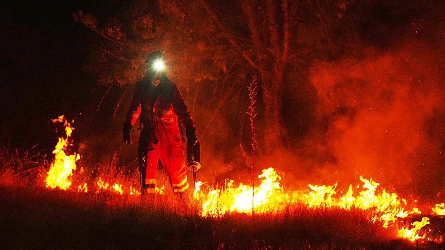 France and Spain battle to control wildfires ahead of expected heatwave