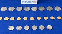 Las monedas.
