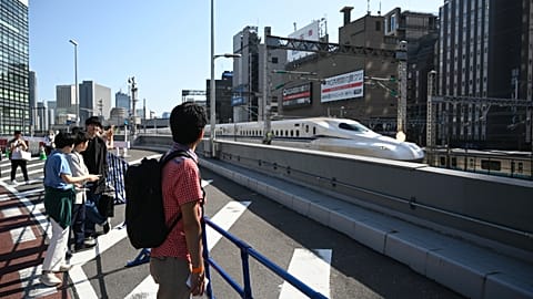 High-speed rail services have also been suspended in the earthquake zone